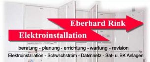 Elektriker Thueringen: Eberhard Rink Elektroinstallation